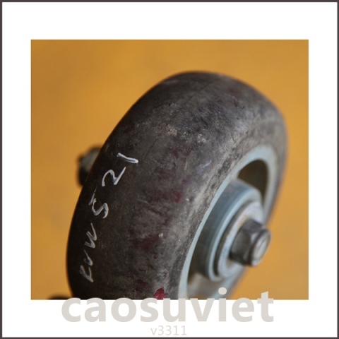 Heavy duty polyurethane caster wheel
